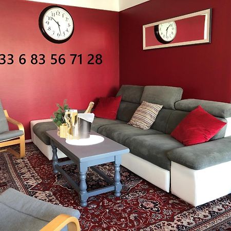Bedinreims "Burgundy Bottle" 110M2 Exceptional, 4 Chambres Doubles, 2 Bain, Free Park & Wifi, Tout Equipe ภายนอก รูปภาพ