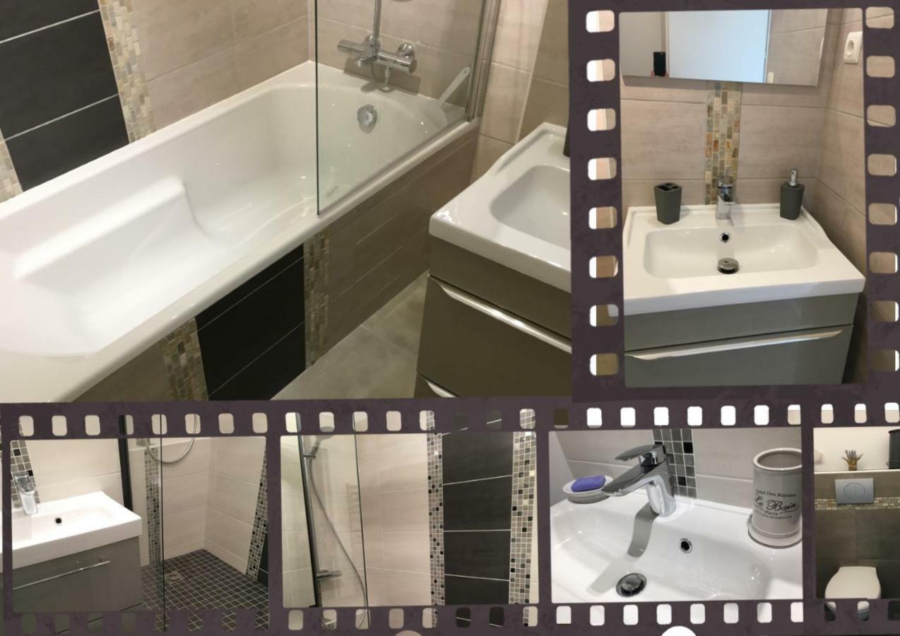 Bedinreims "Burgundy Bottle" 110M2 Exceptional, 4 Chambres Doubles, 2 Bain, Free Park & Wifi, Tout Equipe ภายนอก รูปภาพ