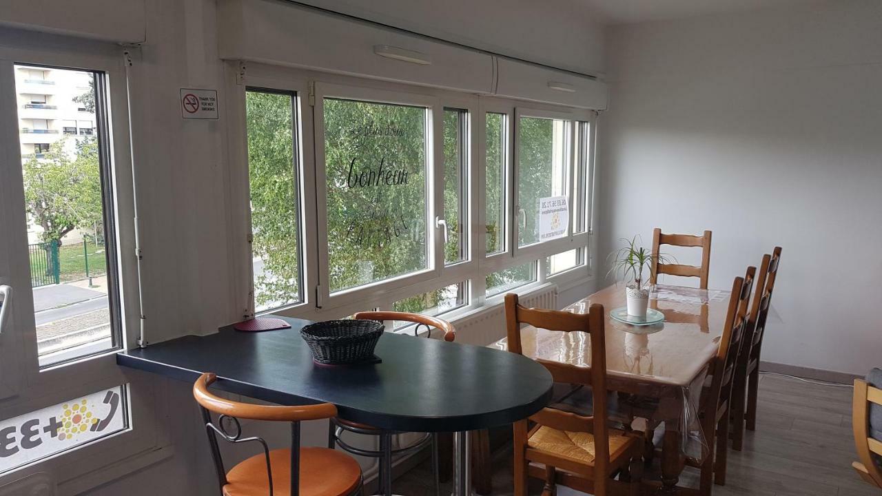 Bedinreims "Burgundy Bottle" 110M2 Exceptional, 4 Chambres Doubles, 2 Bain, Free Park & Wifi, Tout Equipe ภายนอก รูปภาพ